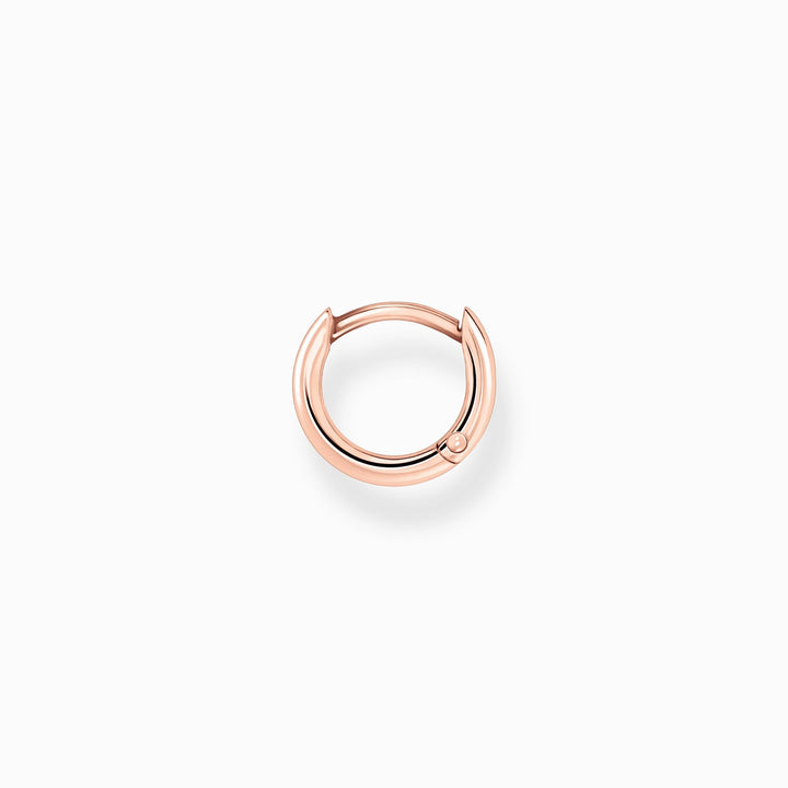 Single Hoop Earring Classic Rose Gold