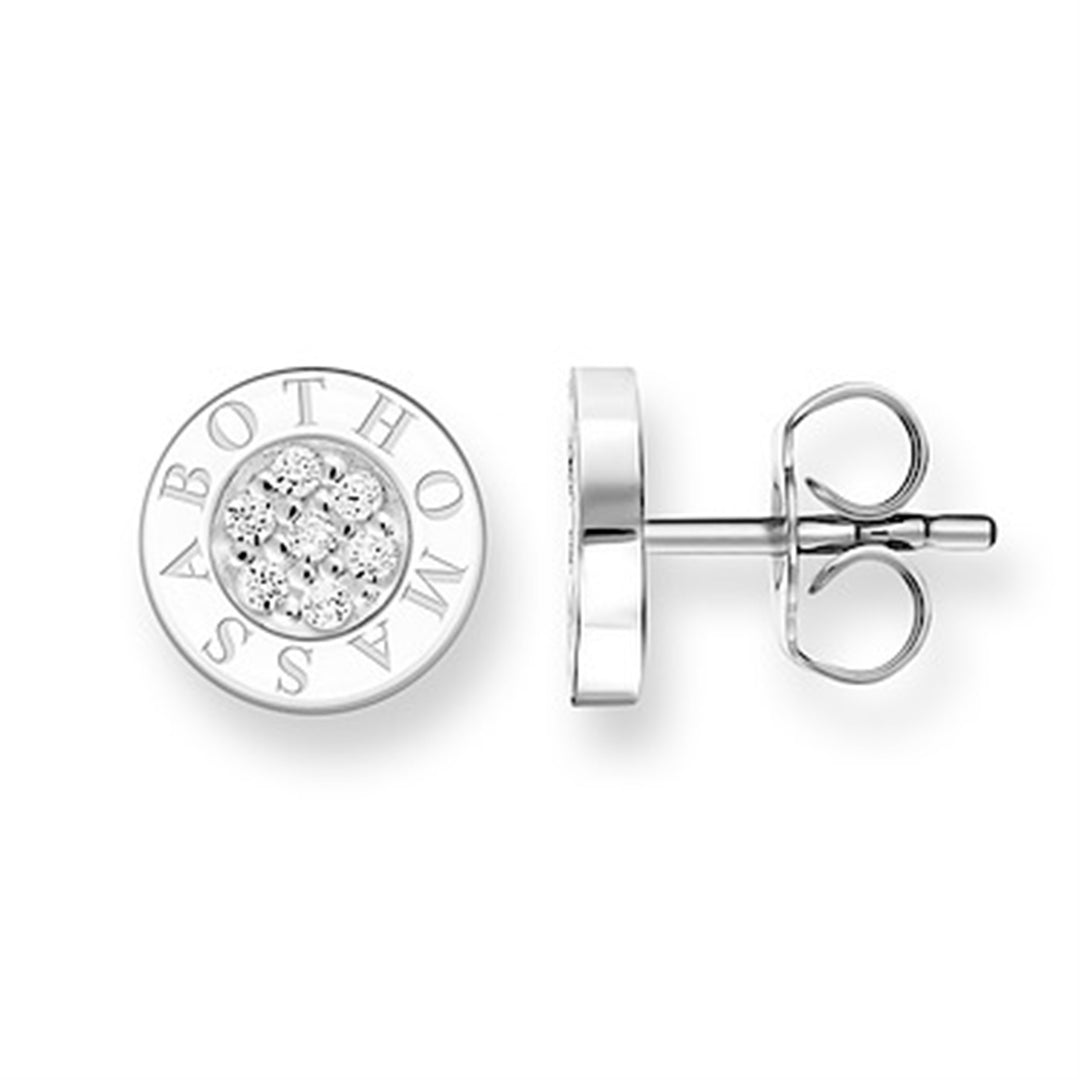 Thomas Sabo stud with pave