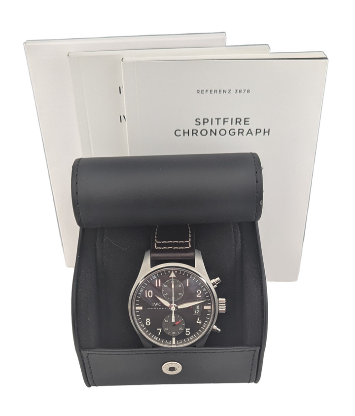 IWC Pilot's Watch Spitfire Chronograph 3878 43mm 2016