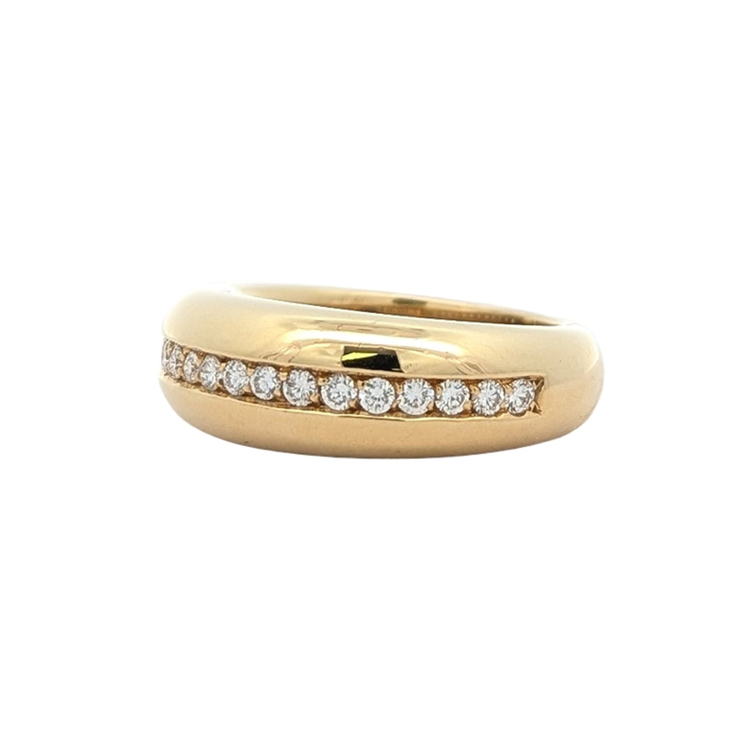 18KT Yellow Gold 0.40ctw Diamond Estate Band