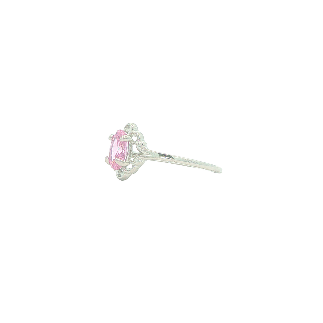 Sterling Silver October Birthstone Ring