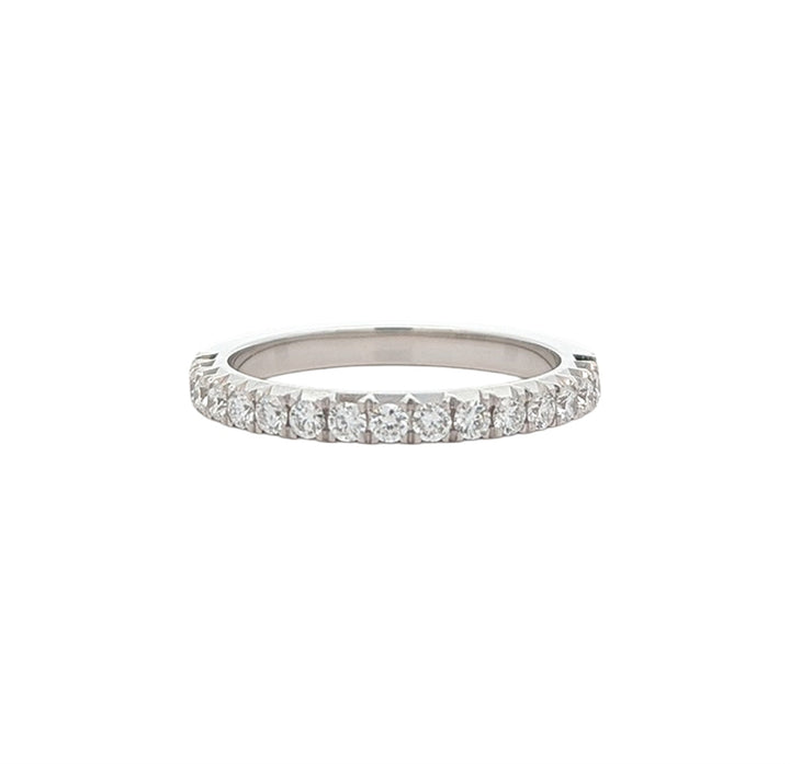 14K White Gold 0.43ctw Diamond Band