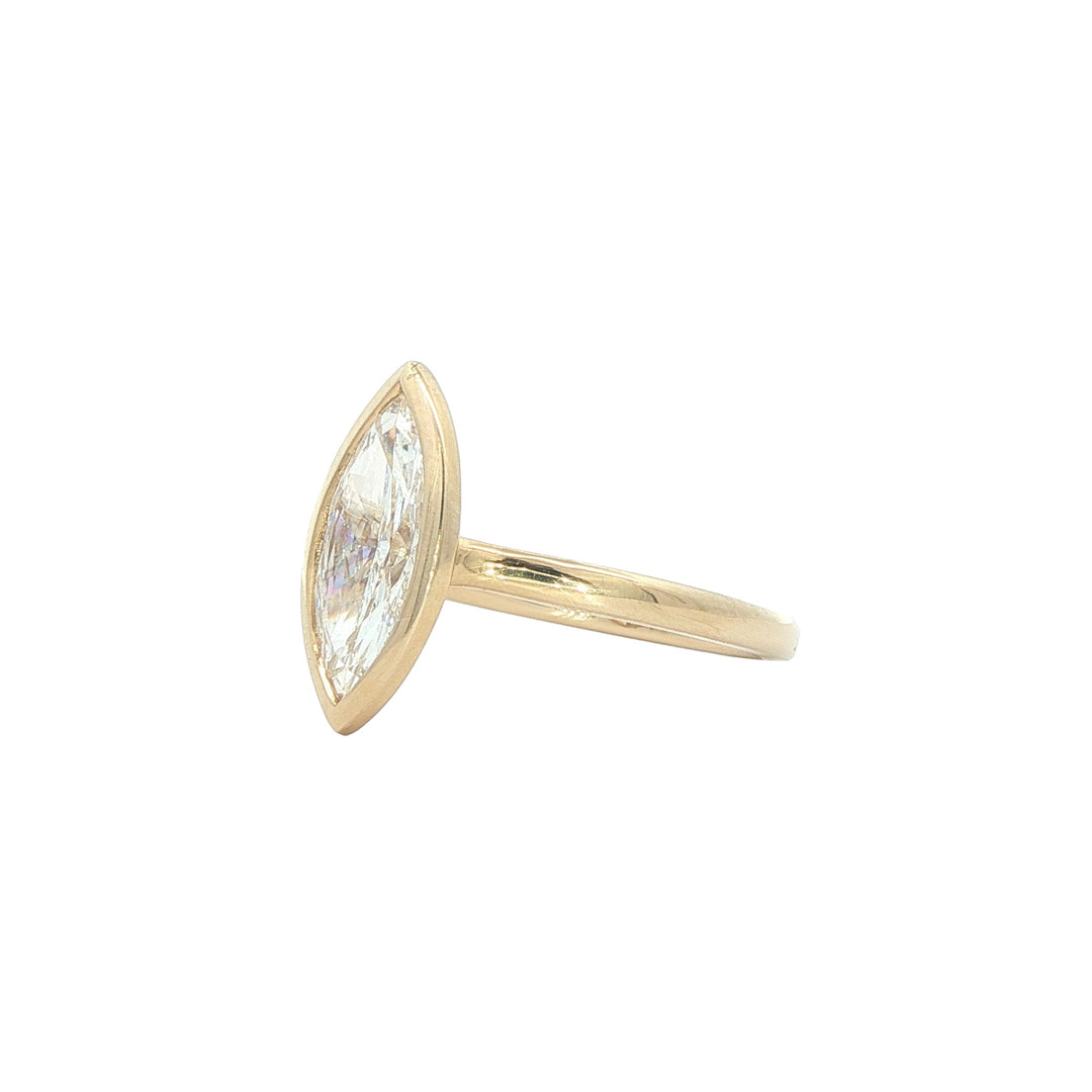 14K Yellow Gold 2.01ctw Lab Grown Diamond Engagement Ring
