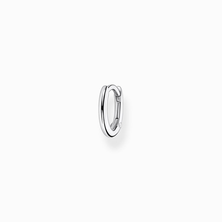 Single Hoop Earring Classic Silver