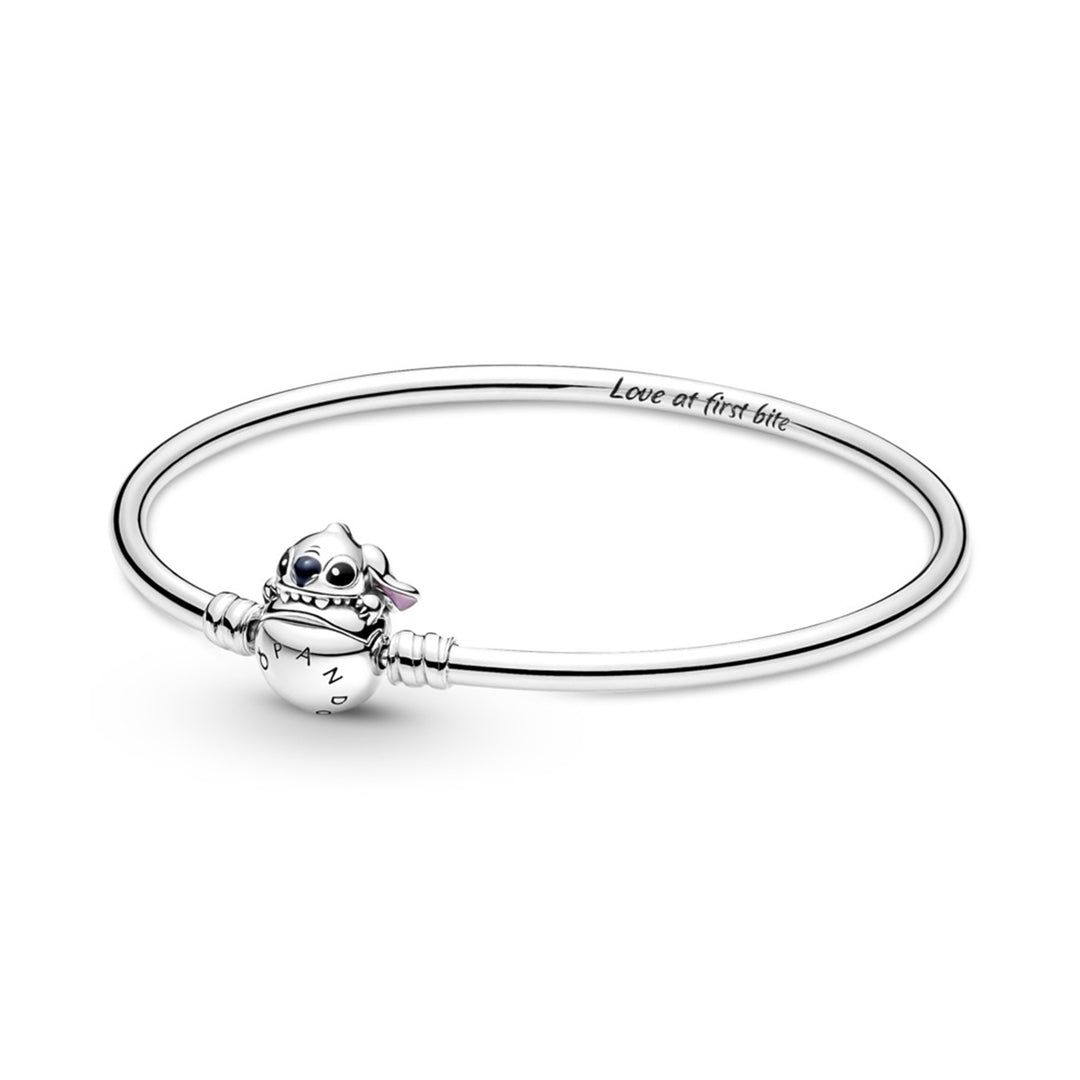 Disney Stitch sterling silver bangle