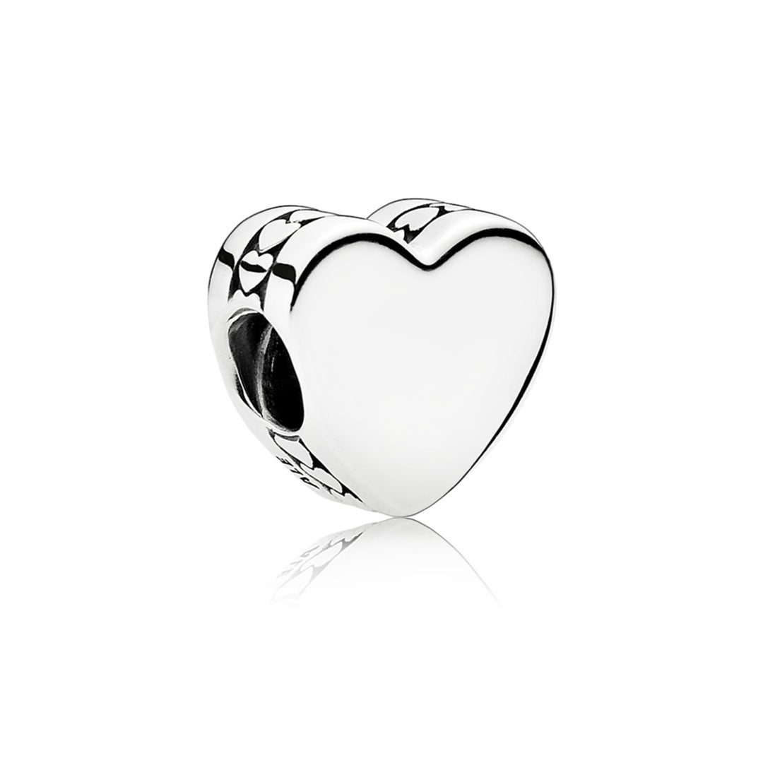 Heart silver charm