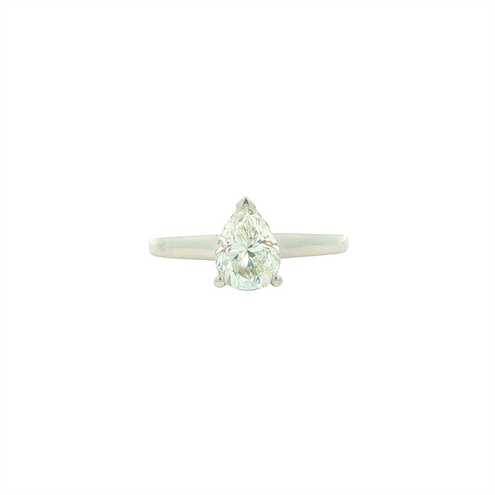 18KT White Gold 1.13ctw Diamond Engagement Ring