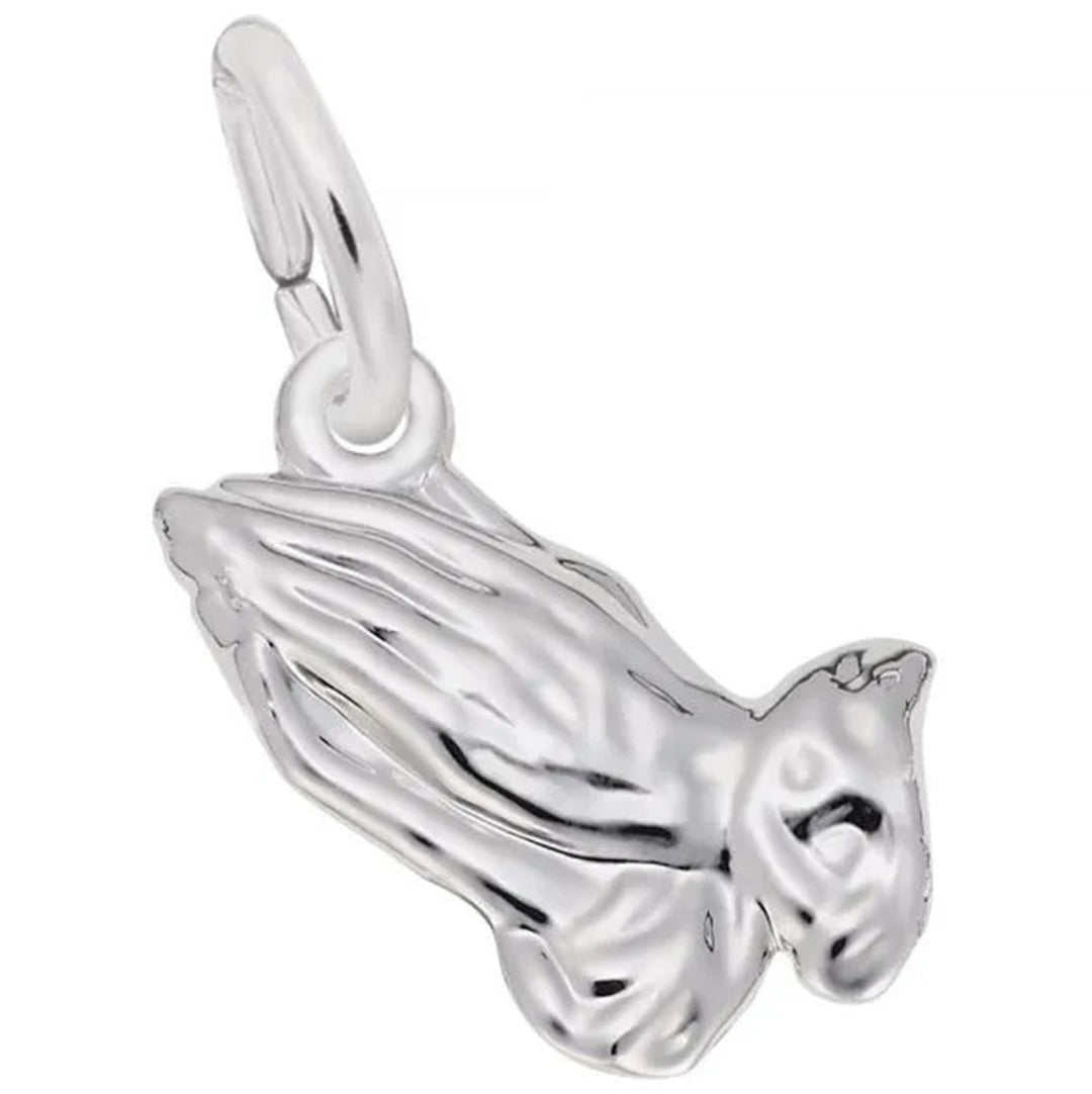 Sterling Silver Praying Hands Pendant