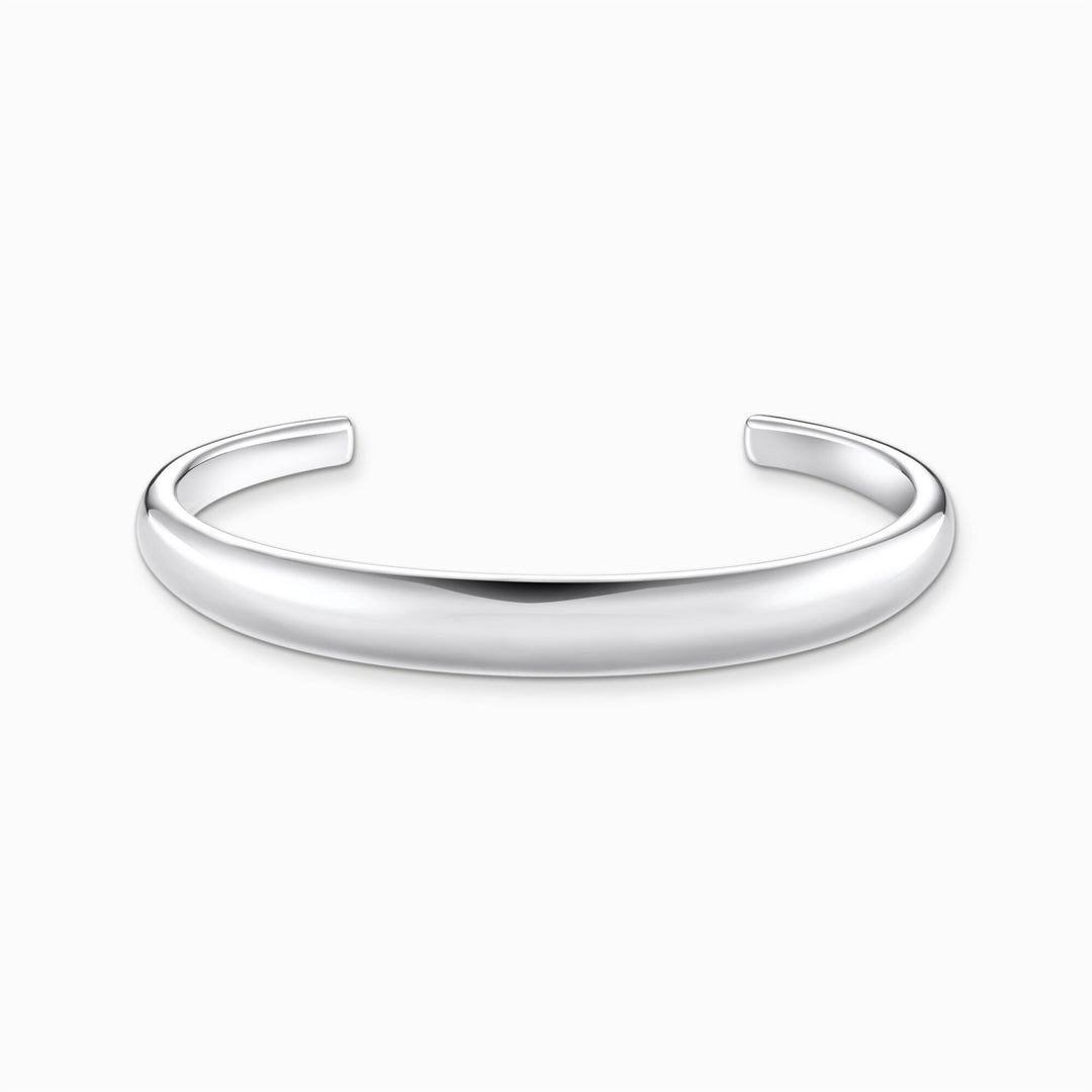 Thomas Sabo Sterling Silver Bangle In Timeless Design