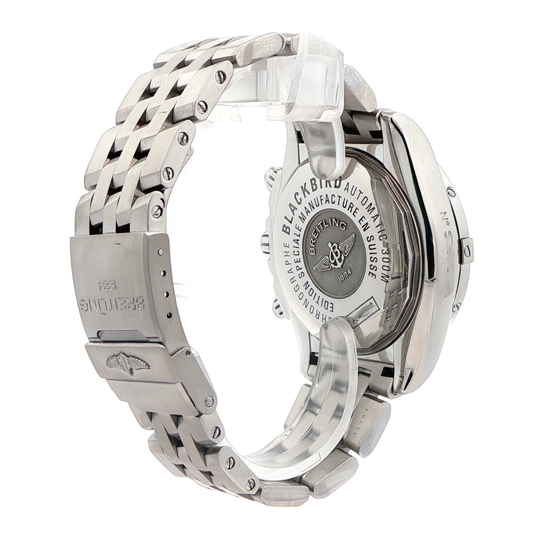 Breitling Chronomat Blackbird Red Strike Limited Edition A44359 43mm 2010