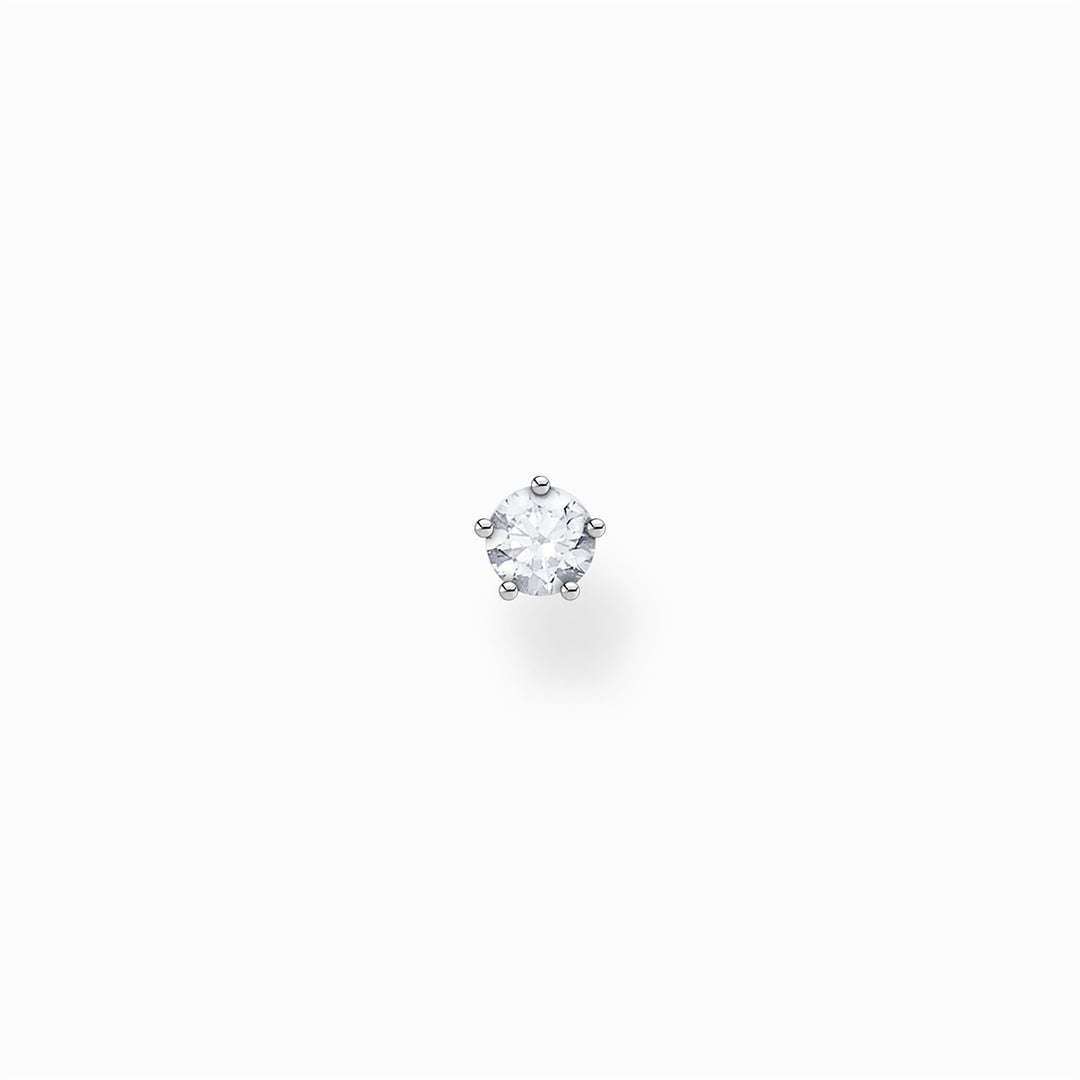 Thomas Sabo Sterling Silver CZ Single Ear Stud