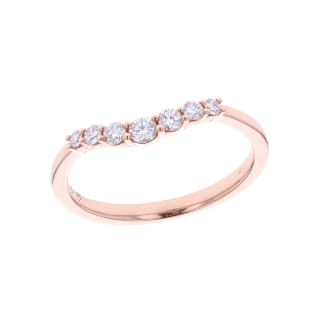 18KT Yellow Gold 0.25ctw Diamond Wedding Band