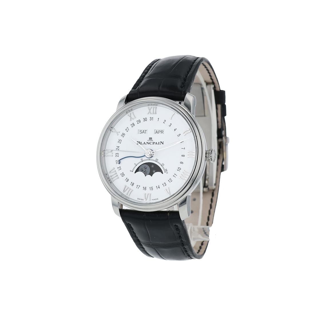 Blancpain Villeret Quantième Complet Phases de Lune 6654 1127 55B 40mm 2024