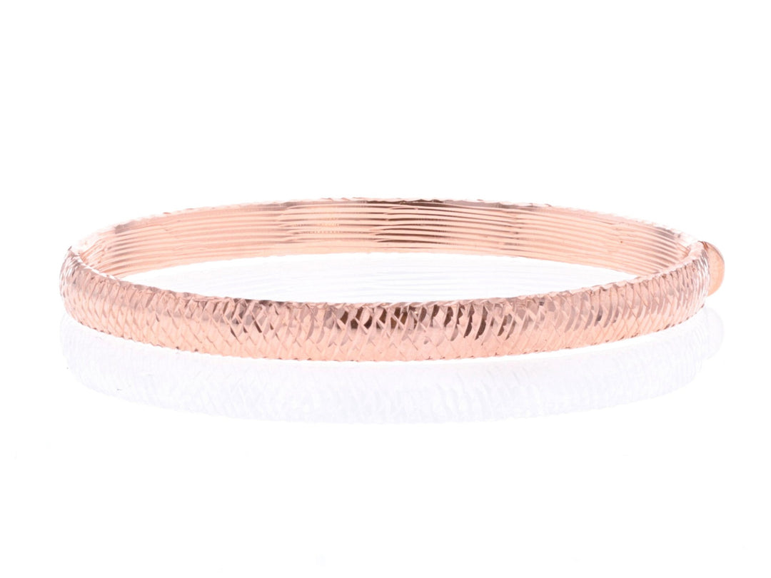 14KT Rose Gold Bangle Bracelet