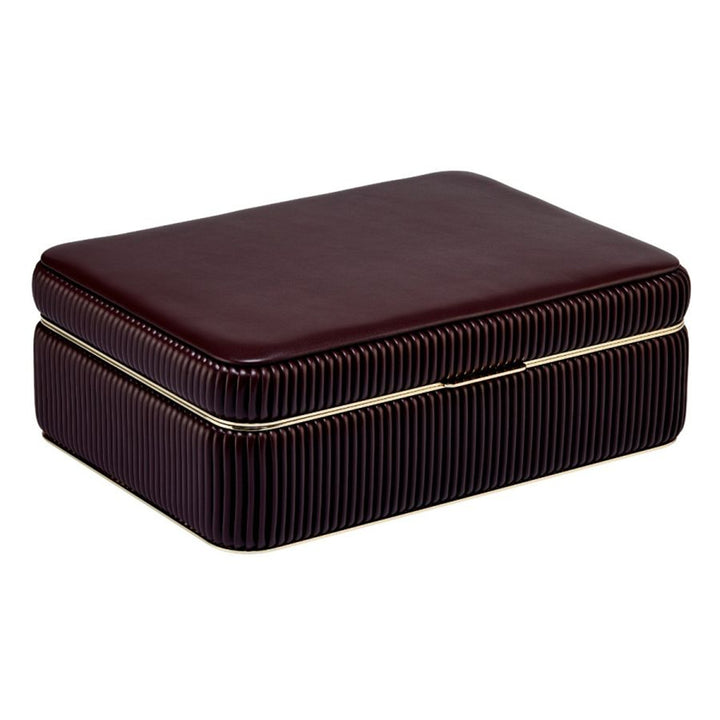 Bella Bordeaux Medium Jewelry Box