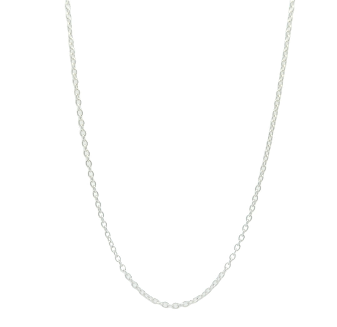Sterling Silver 30" Cable Chain