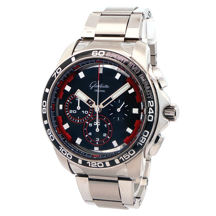Glashütte Original Sport Evolution Impact Chronograph 1-39-31-73-73-14 46mm Circa 2014