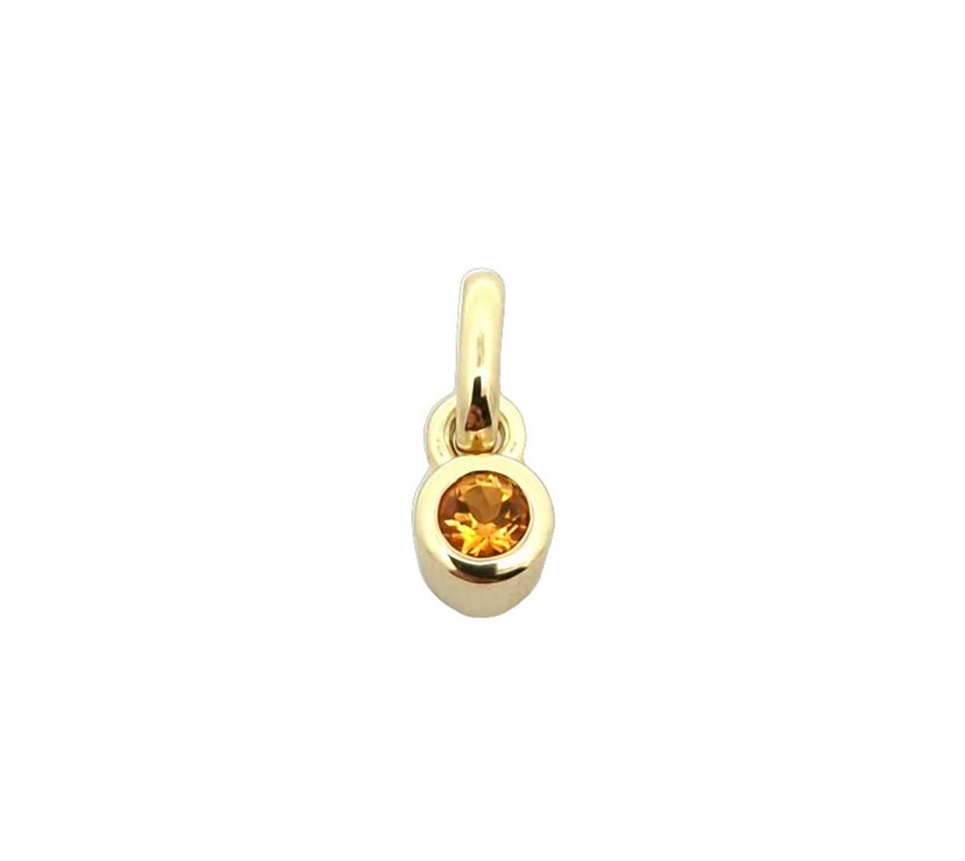 Breuning Sterling Silver Birthstone Pendant- November