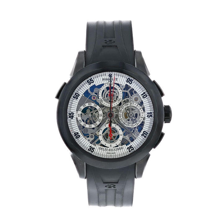 Perrelet Split Second Chronograph Skeleton Dial A1045 43mm 2018