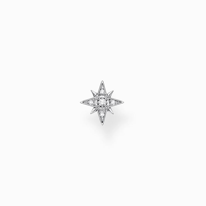 Thomas Sabo Sterling Silver CZ Star Single Stud Earring