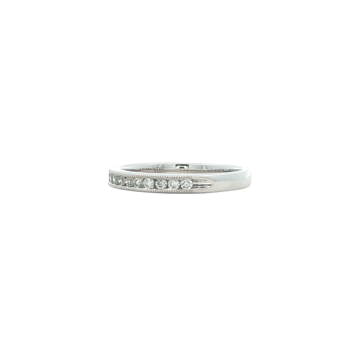 10K White Gold 0.25ctw Canadian Diamond Band