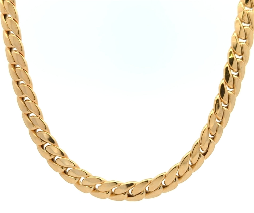 10KT Yellow Gold 20" Curb Chain