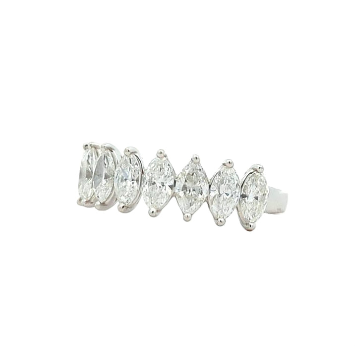 18KT White Gold 2.09ctw Diamond Band