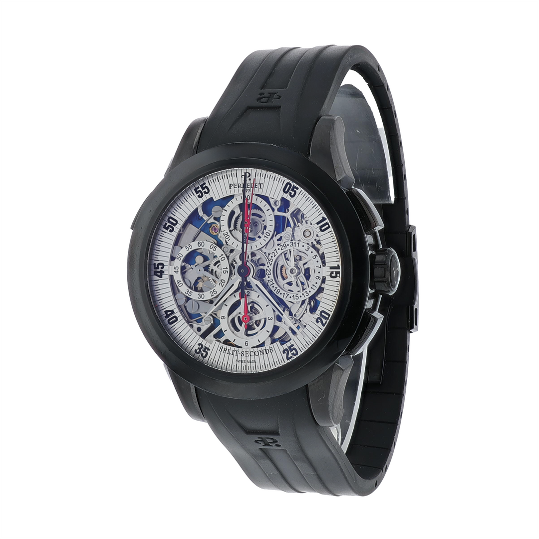 Perrelet Split Second Chronograph Skeleton Dial A1045 43mm 2018