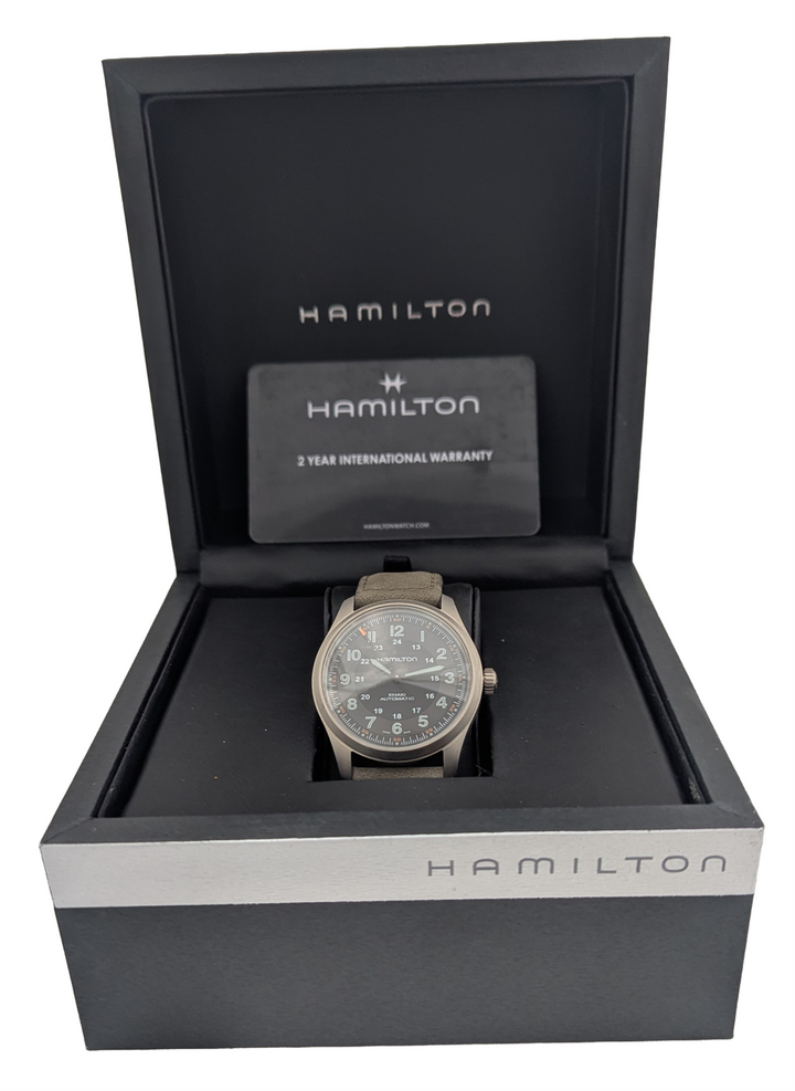 Hamilton Khaki Field Titanium H70205830 38mm 2025