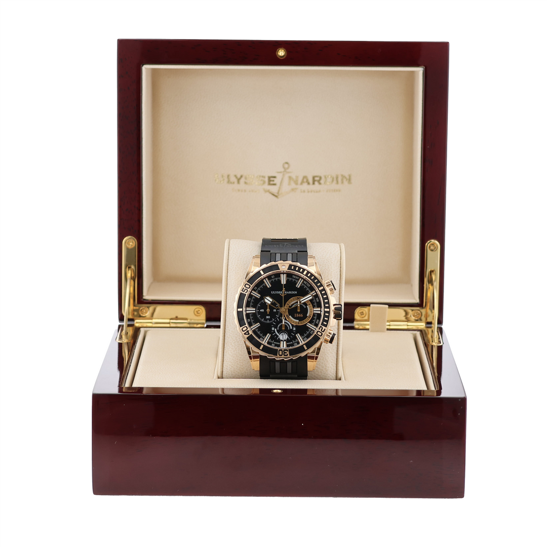 Ulysse Nardin Marine Diver Chronograph 1502-151 44mm Circa 2018