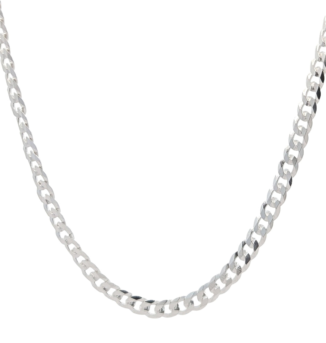 Sterling Silver 24" Curb Chain