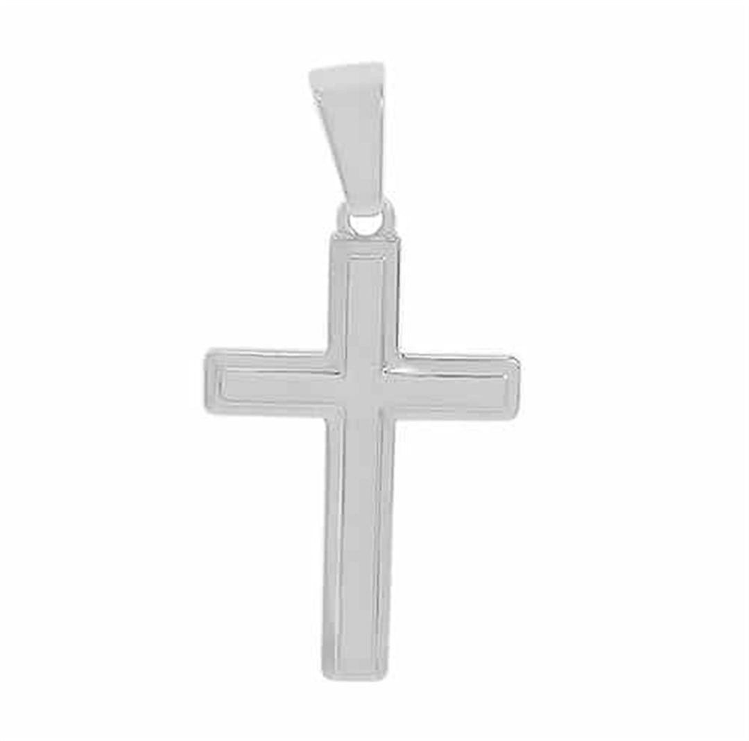 Sterling Silver Cross Pendant (20 x 13mm)