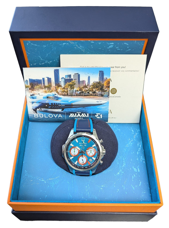 Bulova Marine Star E1 Team Miami 96B460 43mm 2025