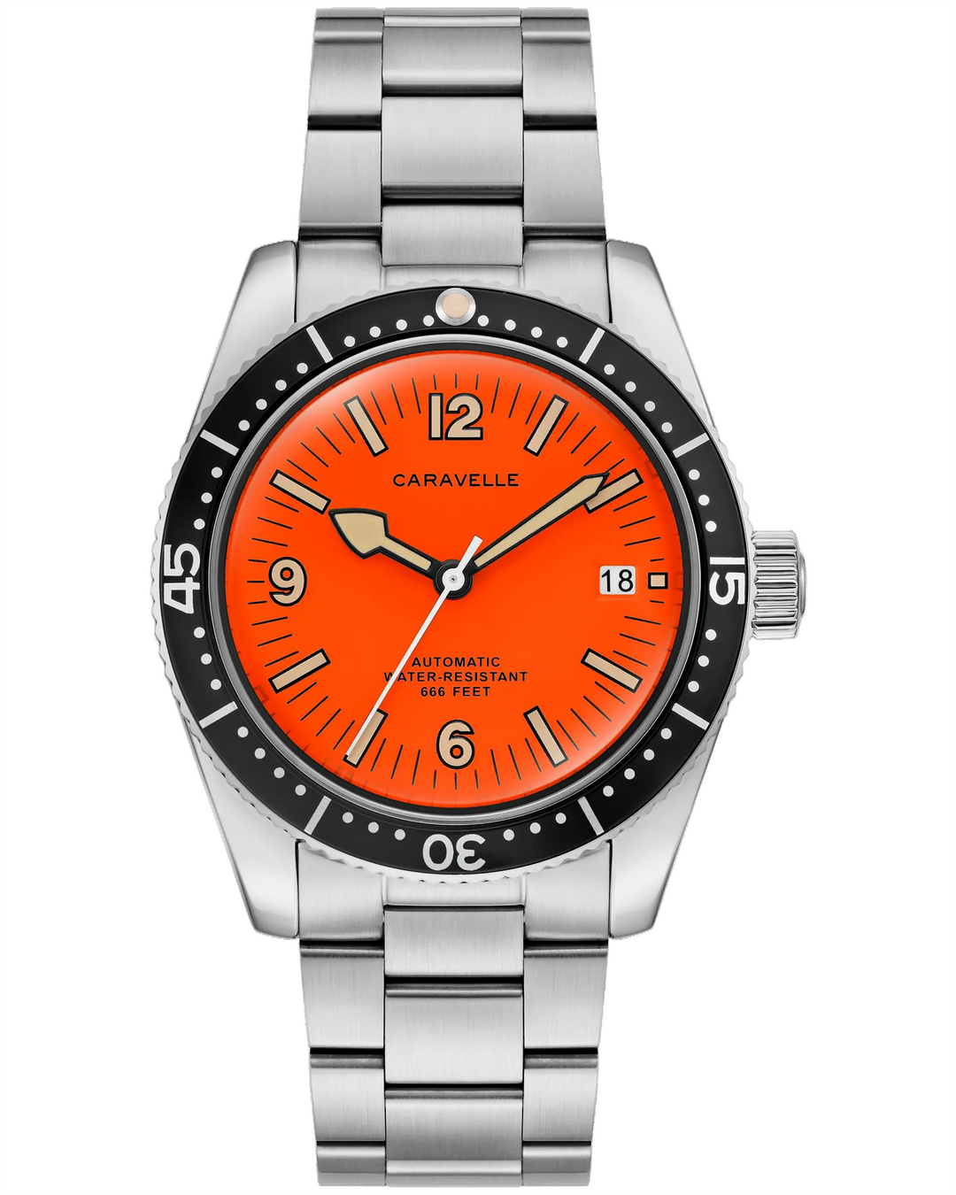 CARAVELLE Vintage Sea Hunter 39mm