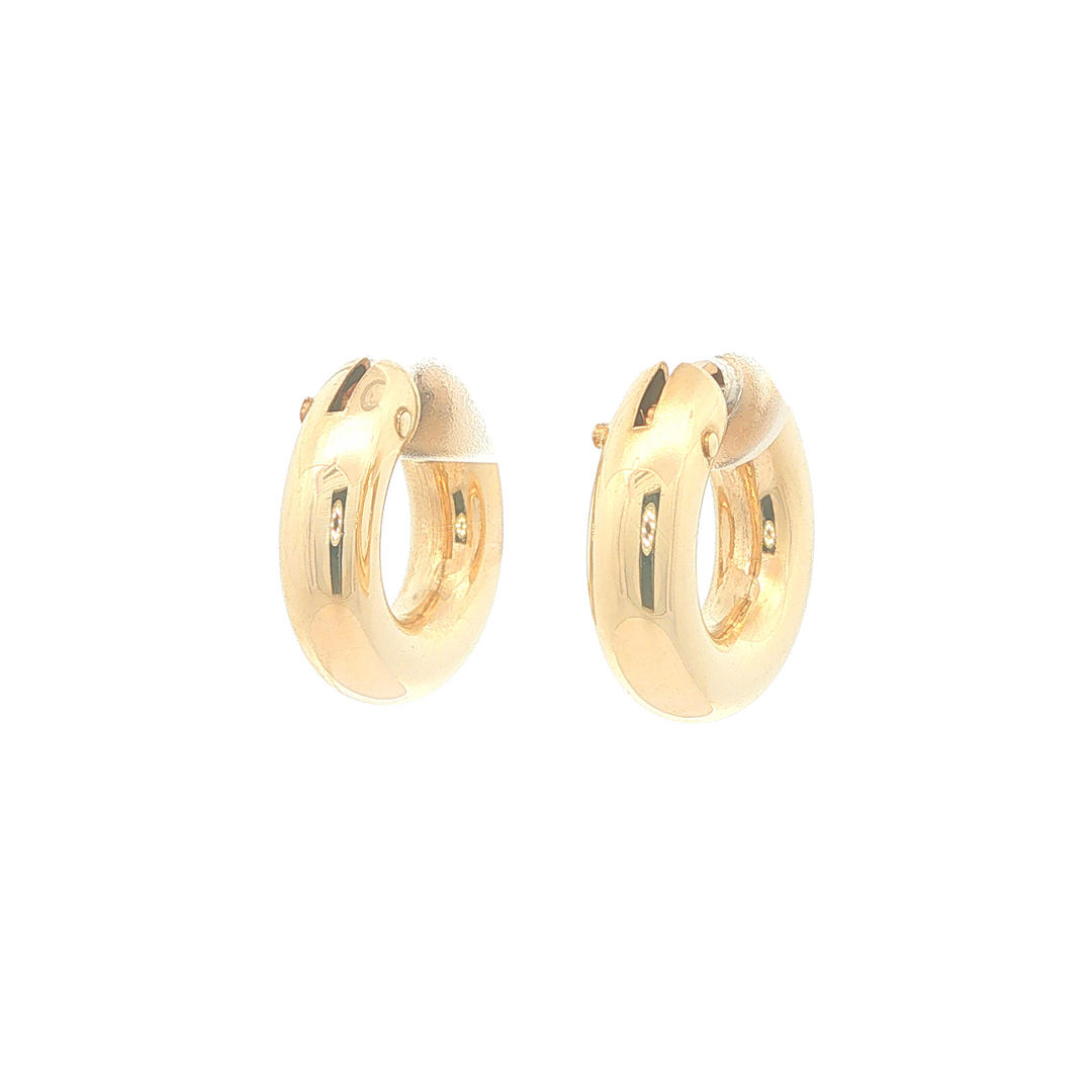 14KT Yellow Gold Hoop Estate Earrings