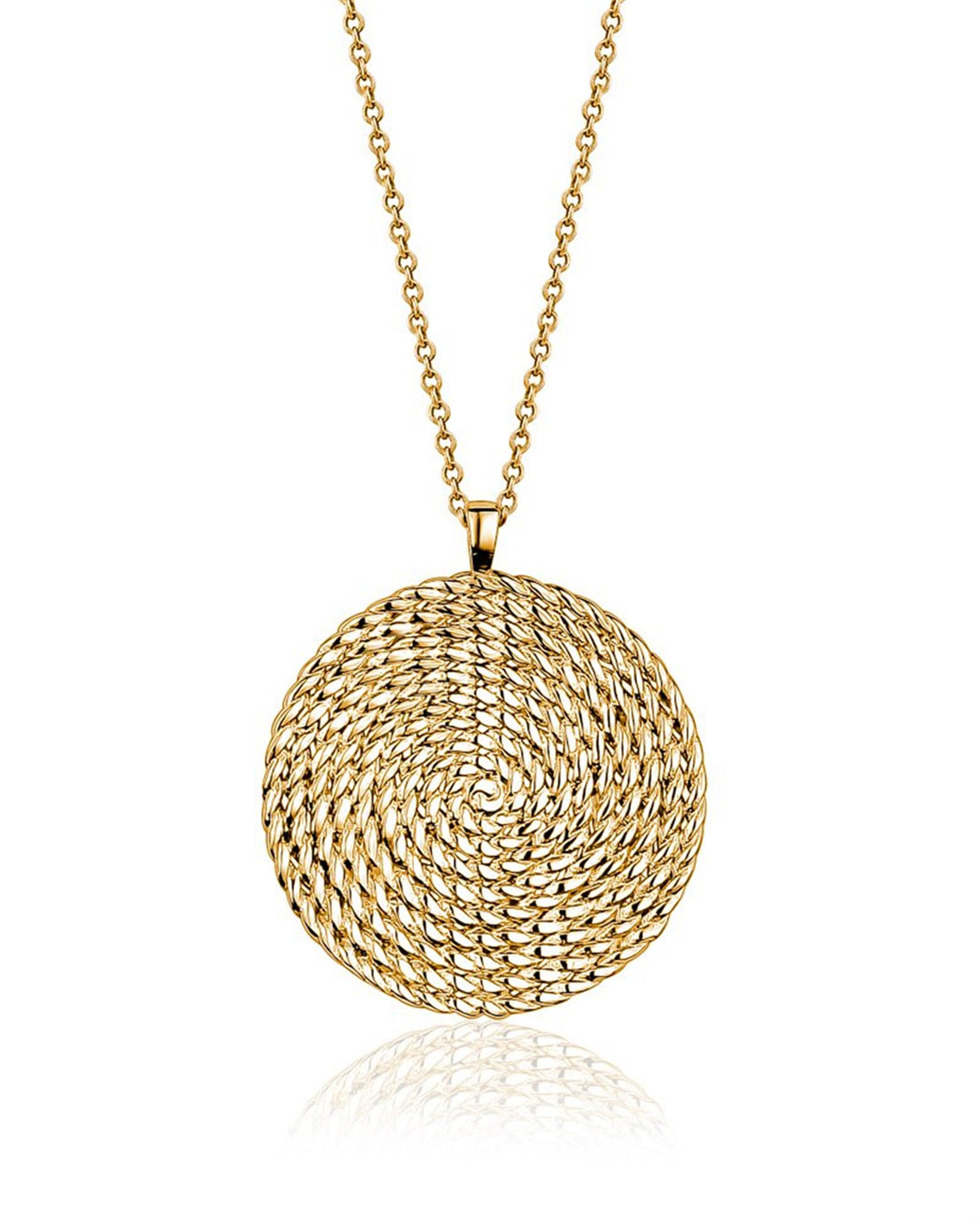 Sterling Silver Gold Plated Necklace