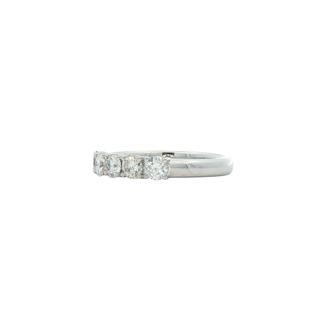 14K White Gold 0.79ctw Canadian Diamond Band