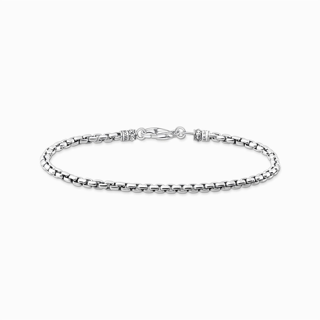 Thomas Sabo Sterling Silver Venezia Blackened Bracelet