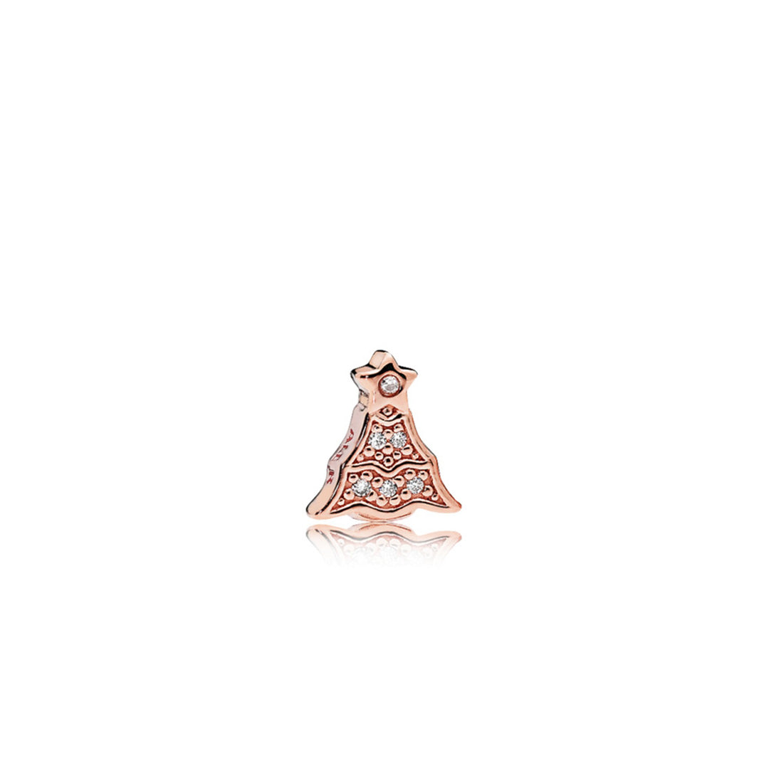 Twinkling Christmas Tree Petite, Clear CZ