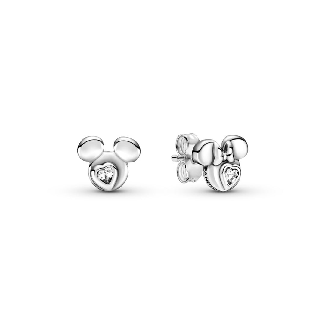 Disney Mickey and Minnie sterling silver studs
