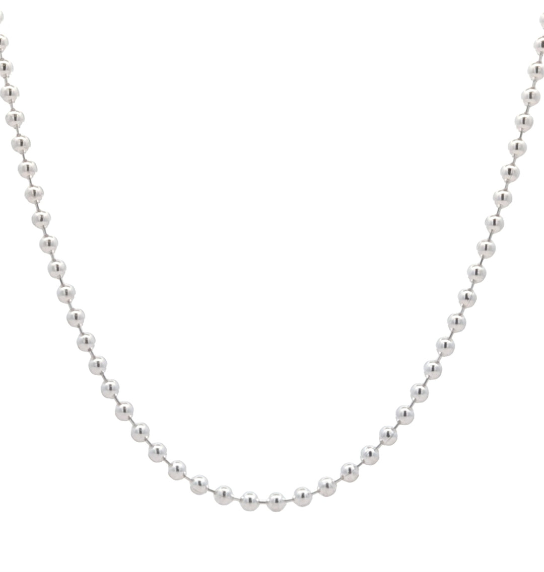 Sterling Silver 16" Bead Chain