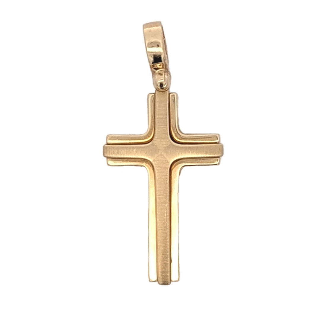 14KT Yellow Gold Cross Pendant