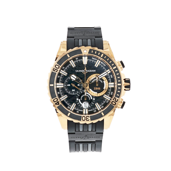 Ulysse Nardin Marine Diver Chronograph 1502-151 44mm Circa 2018