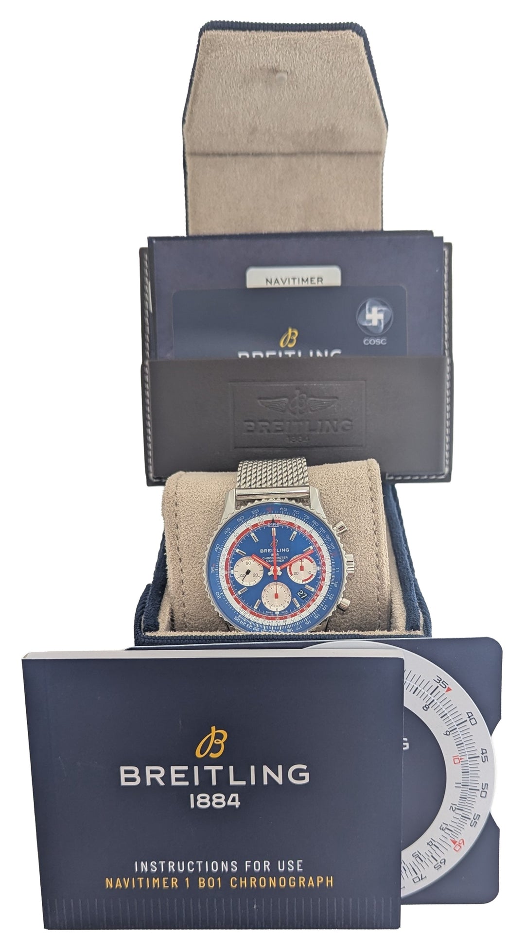 Breitling Navitimer B01 Pan Am  AB01212B1C1A1 43mm 2025