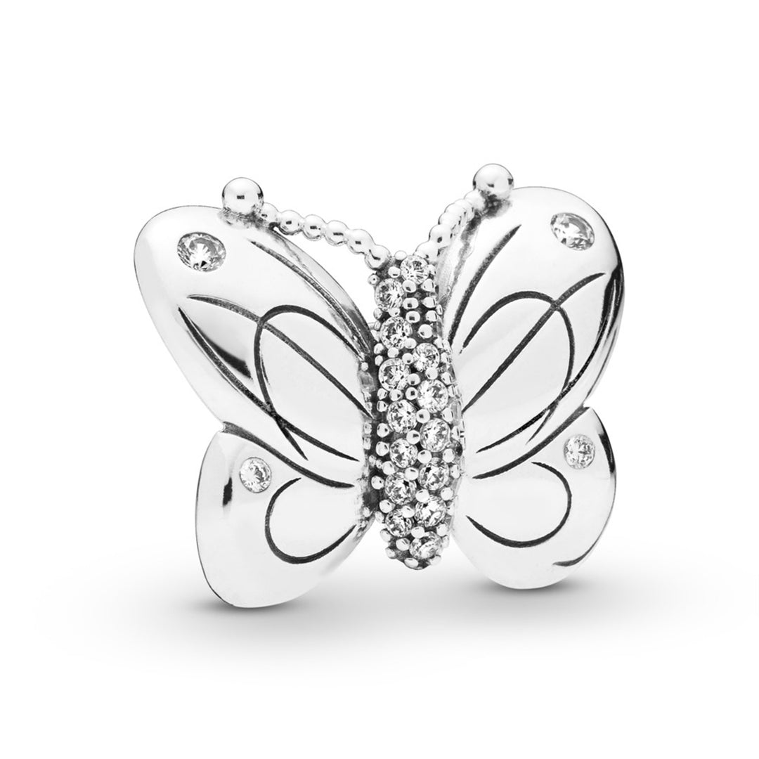 FINAL SALE - Oversized Butterfly Clip Charm