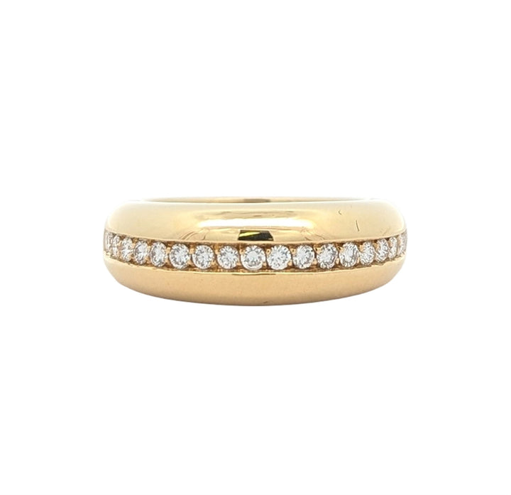 18KT Yellow Gold 0.40ctw Diamond Estate Band