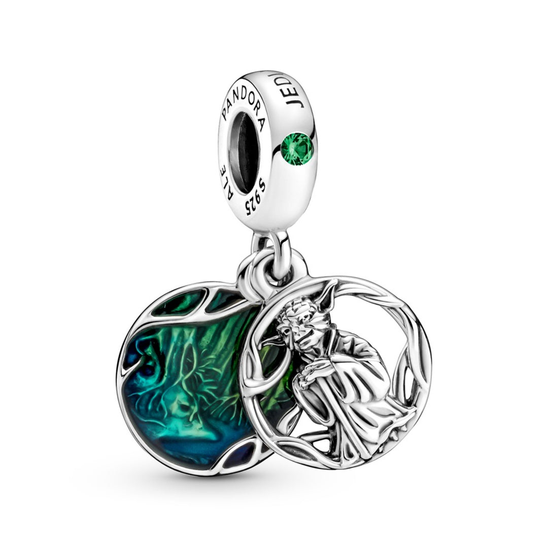 Star Wars Yoda sterling silver dangle