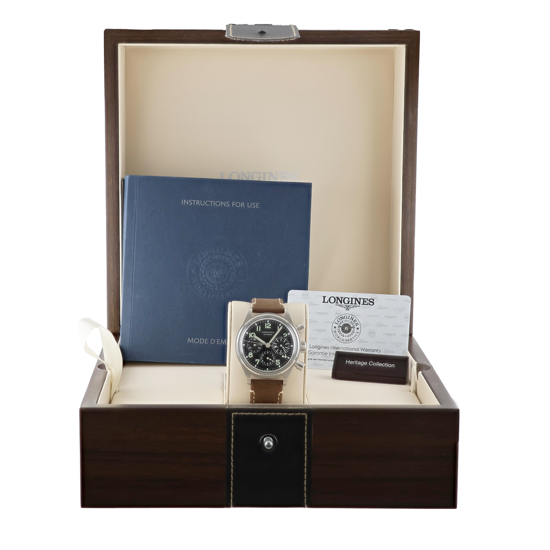 Longines Aviation BigEye  L2.816.4.53.2 41mm 2018