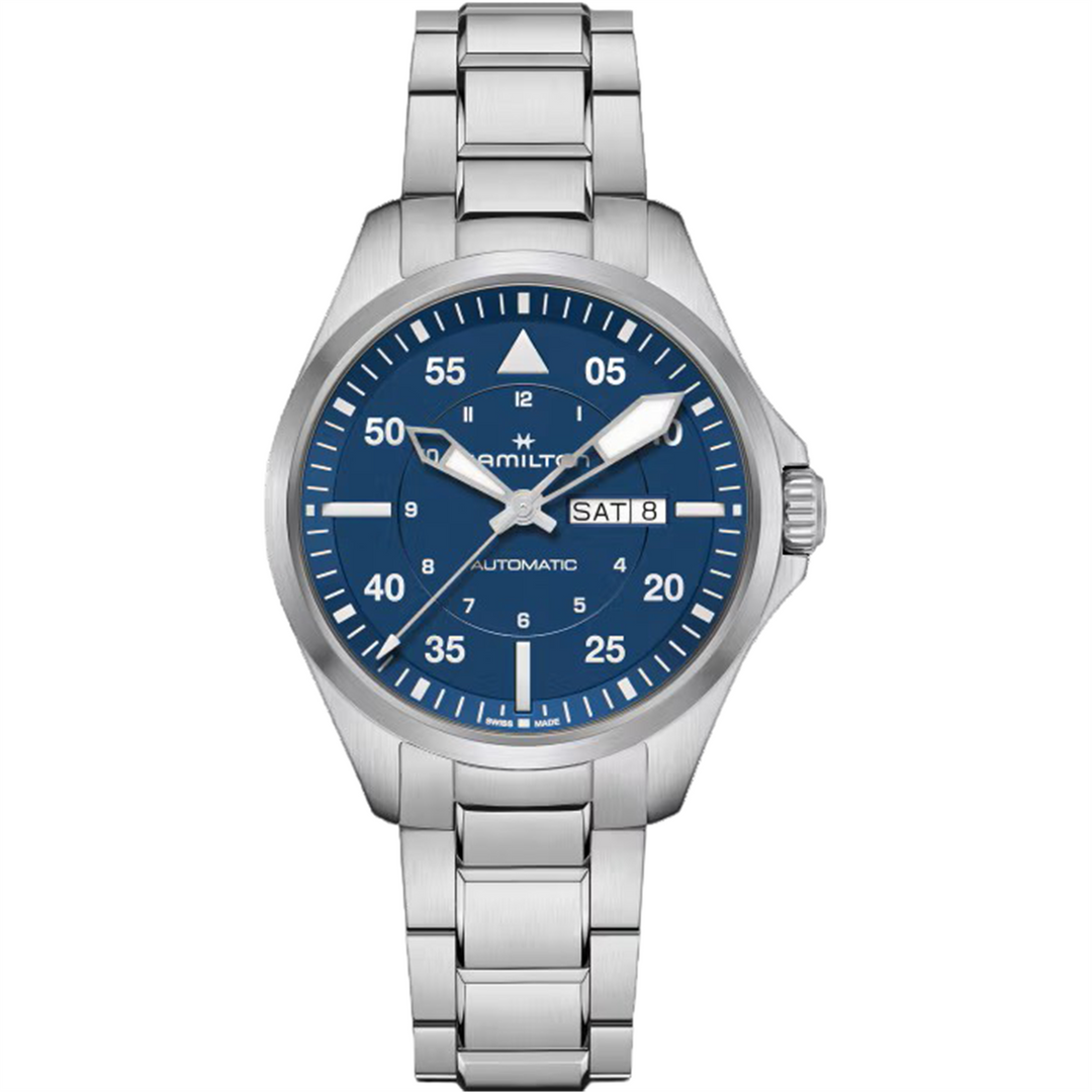 HAMILTON Khaki Aviation Pilot Day Date Auto 42mm