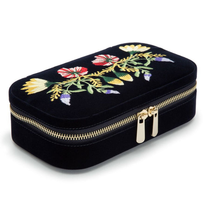 Zoe Travel Indigo Zip Case